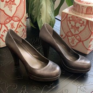 Calvin Klein Pewter Pumps